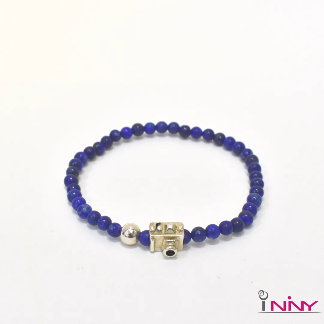 Shutter Lapis Lazuli Bracelet