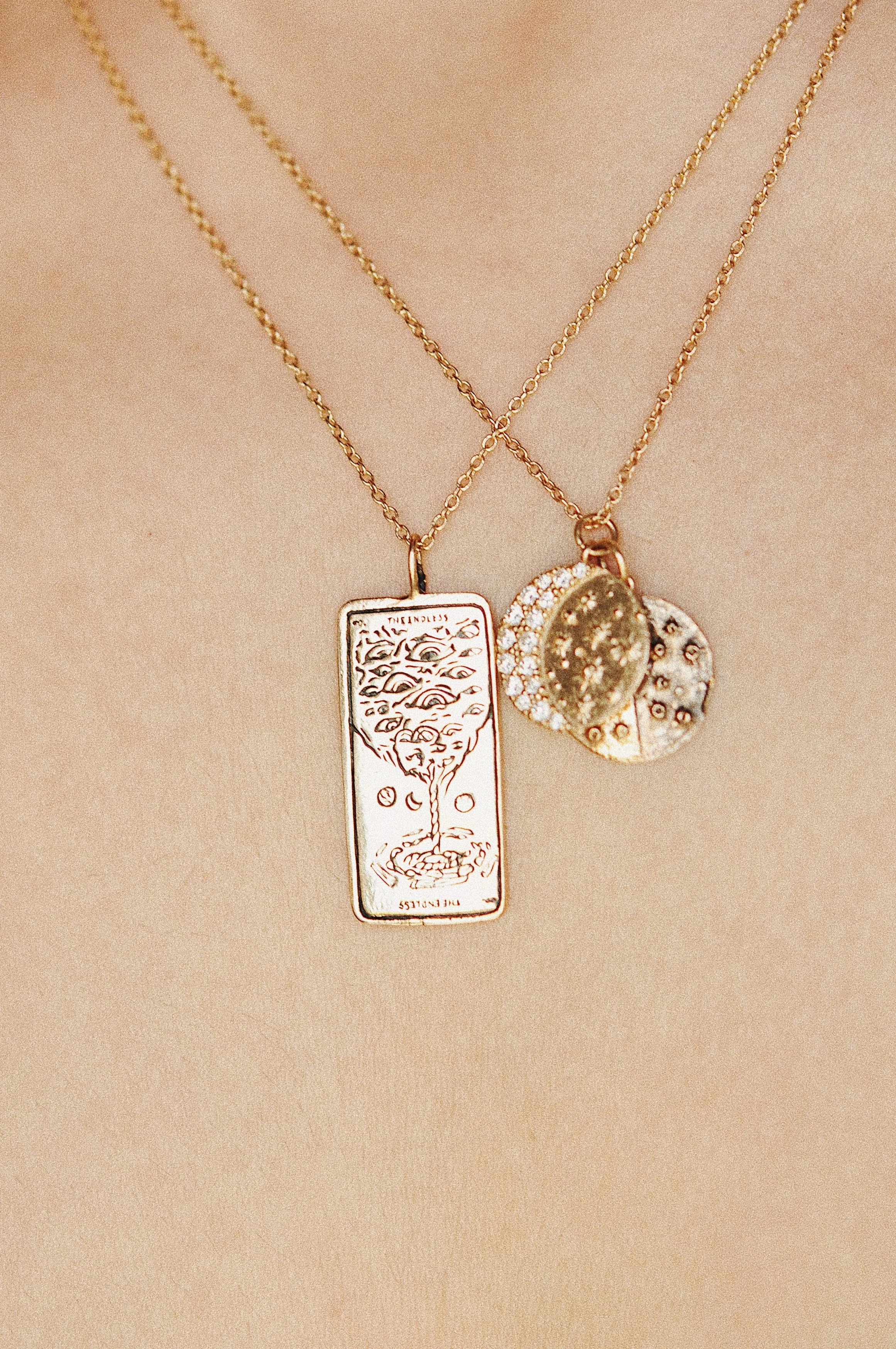 The Endless Tarot Card Necklace