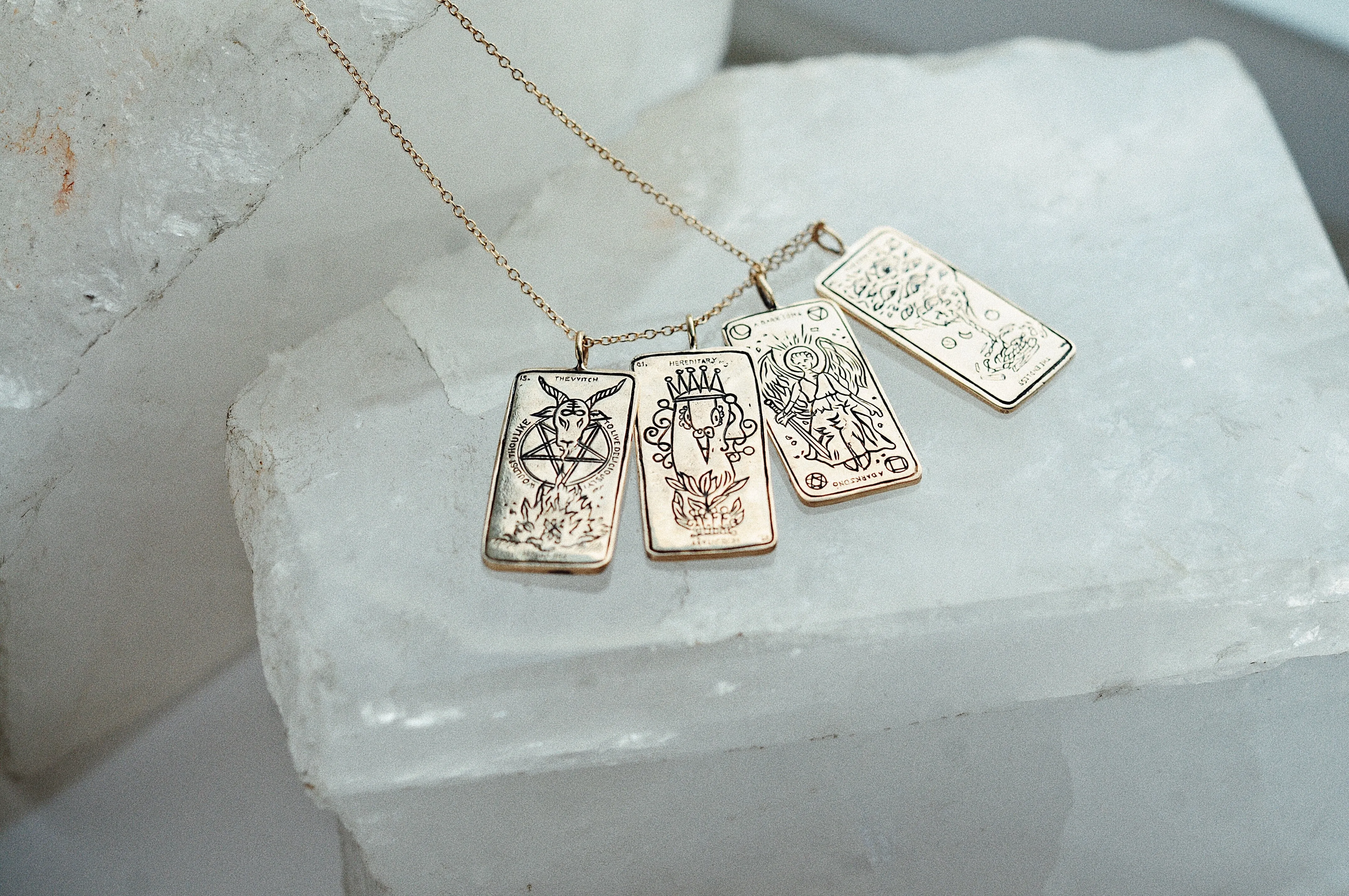 The Endless Tarot Card Necklace
