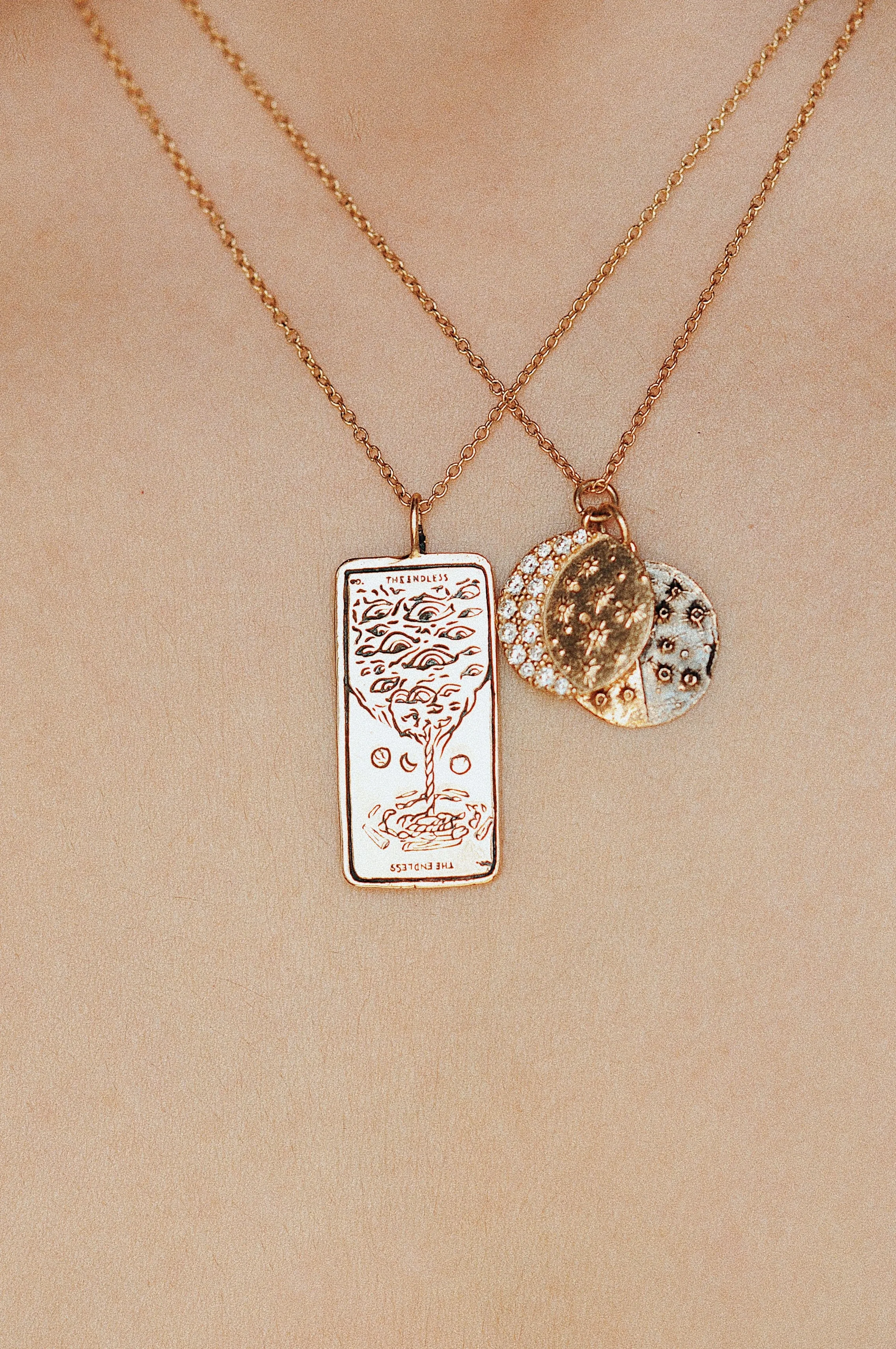 The Endless Tarot Card Necklace