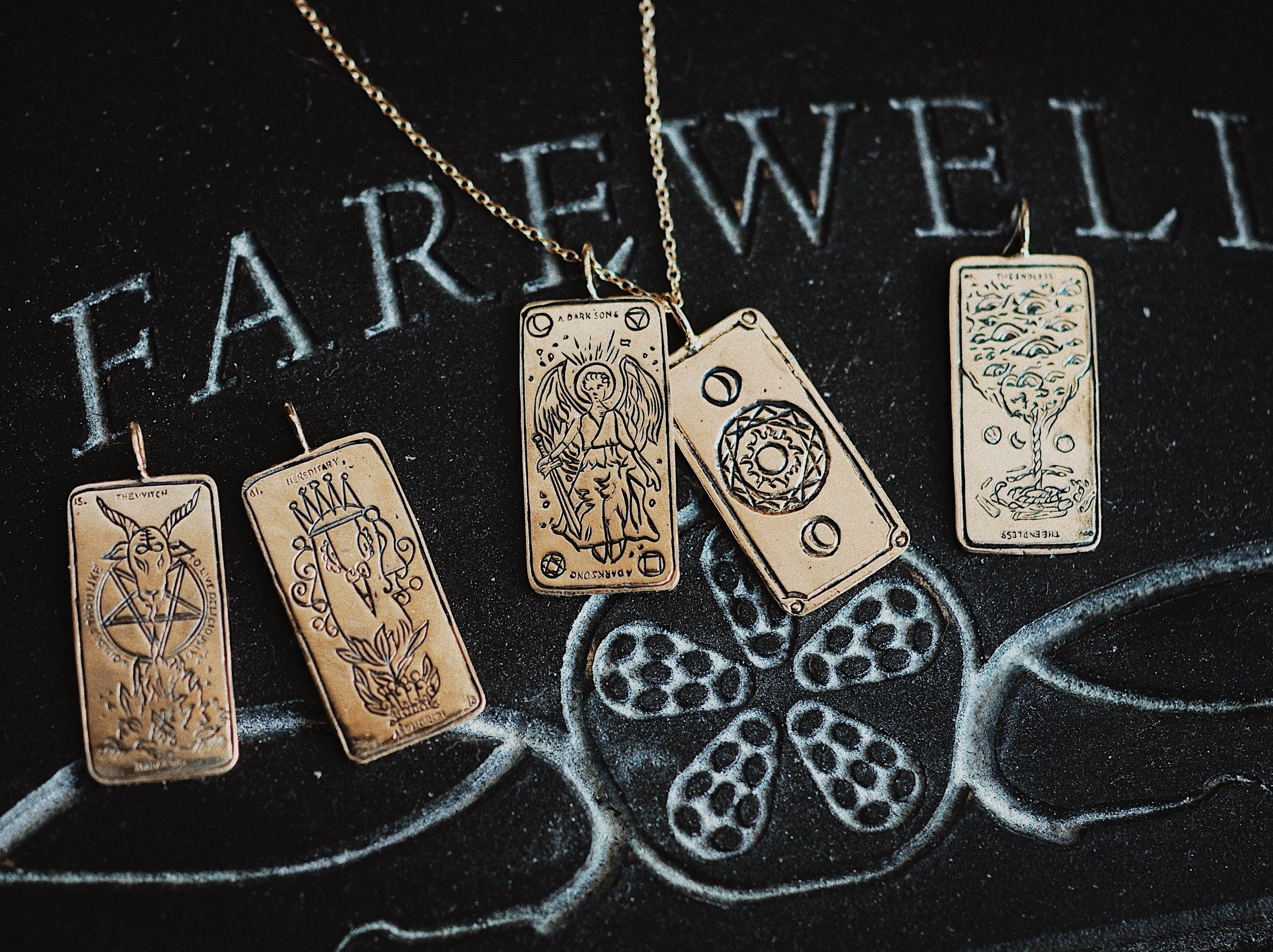 The Endless Tarot Card Necklace