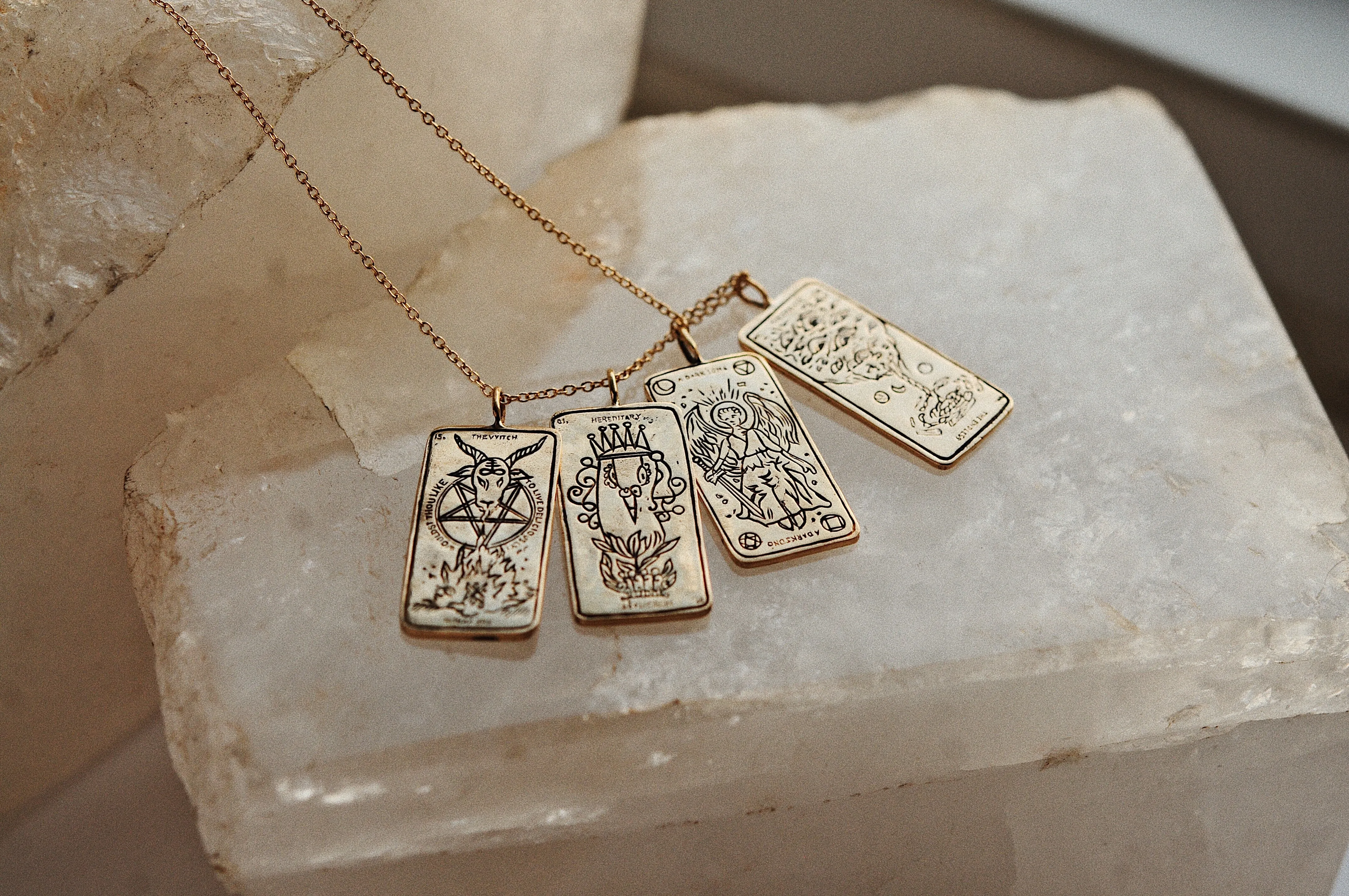 The Endless Tarot Card Necklace