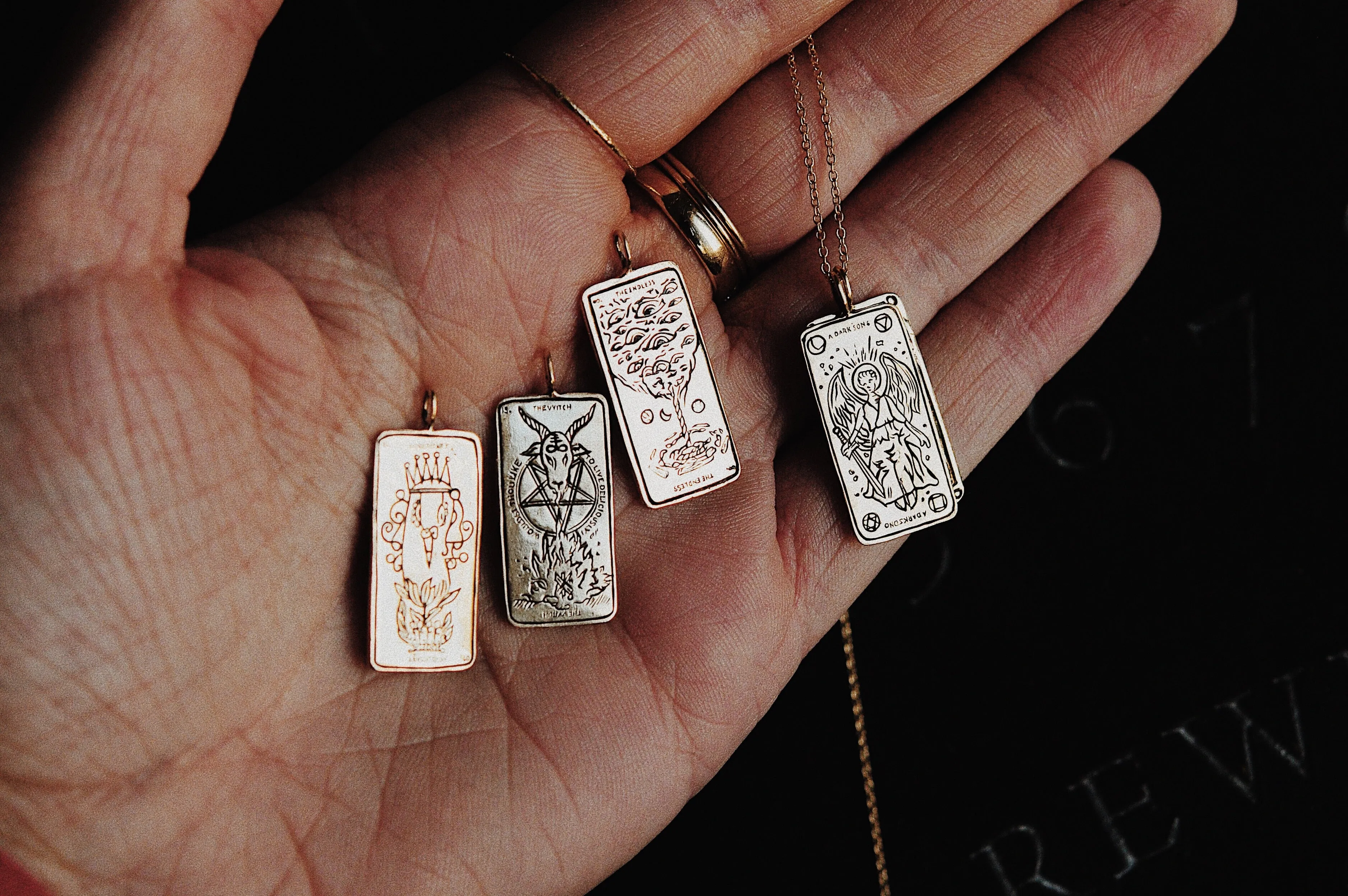 The Endless Tarot Card Necklace