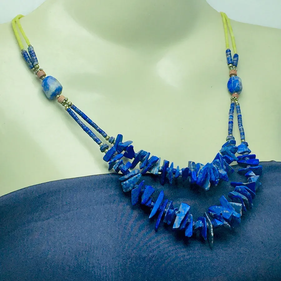 Tribal Vintage Beaded Multilayer Necklace