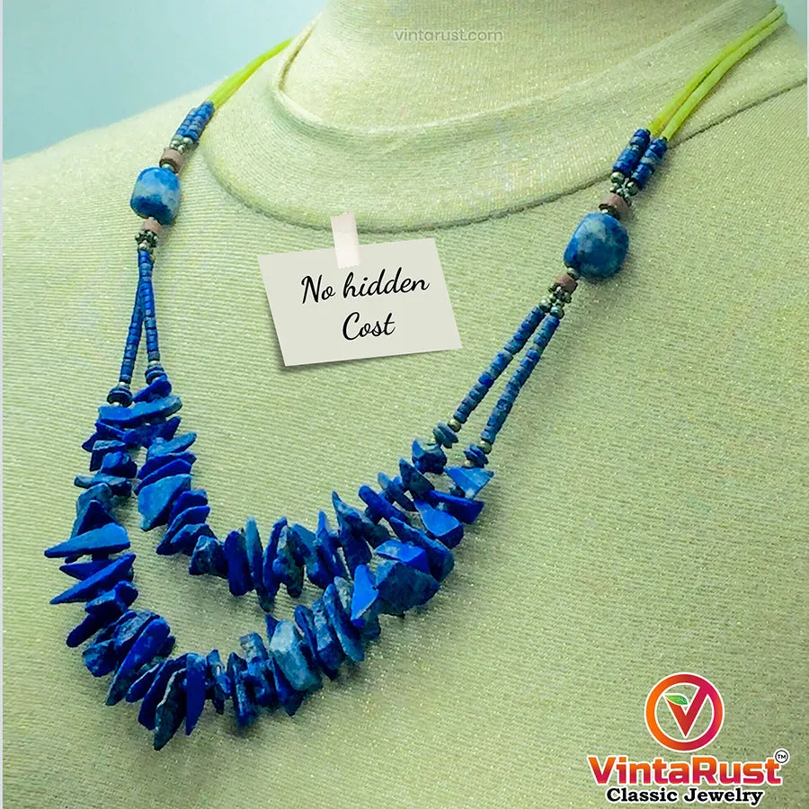 Tribal Vintage Beaded Multilayer Necklace