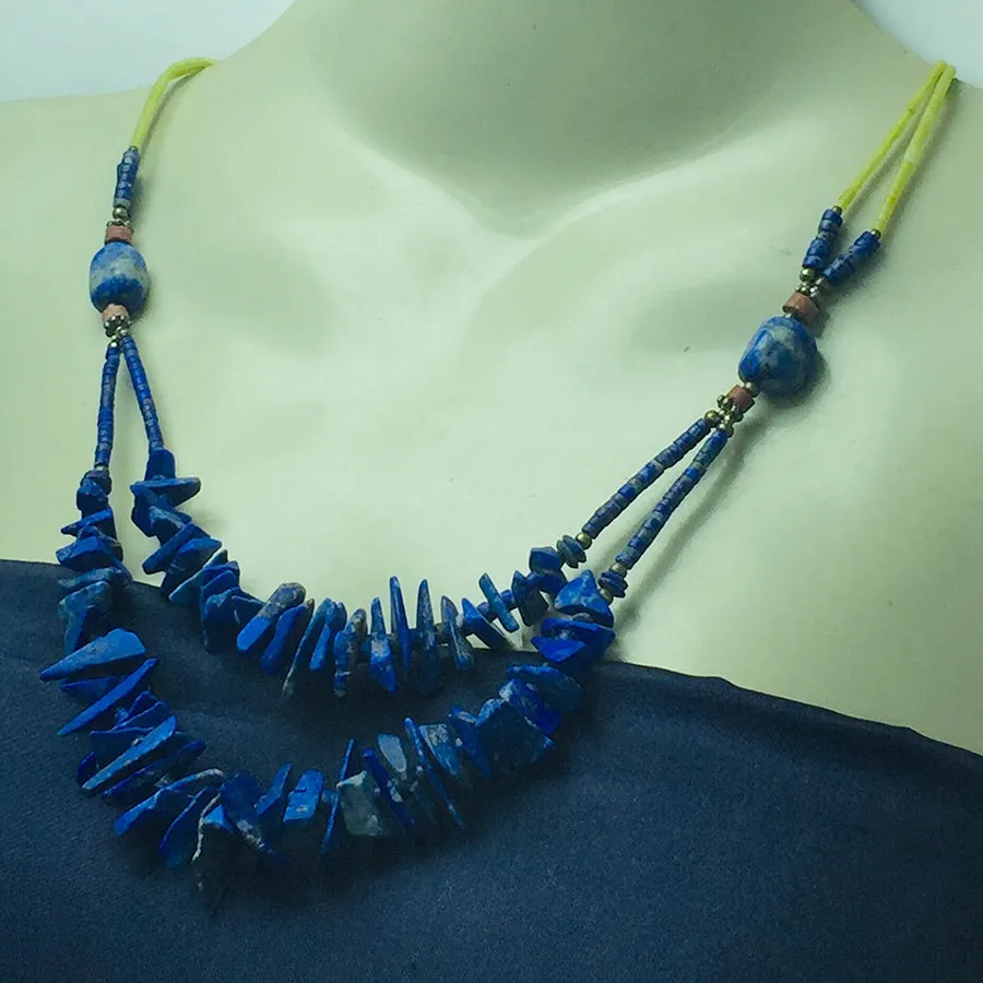 Tribal Vintage Beaded Multilayer Necklace