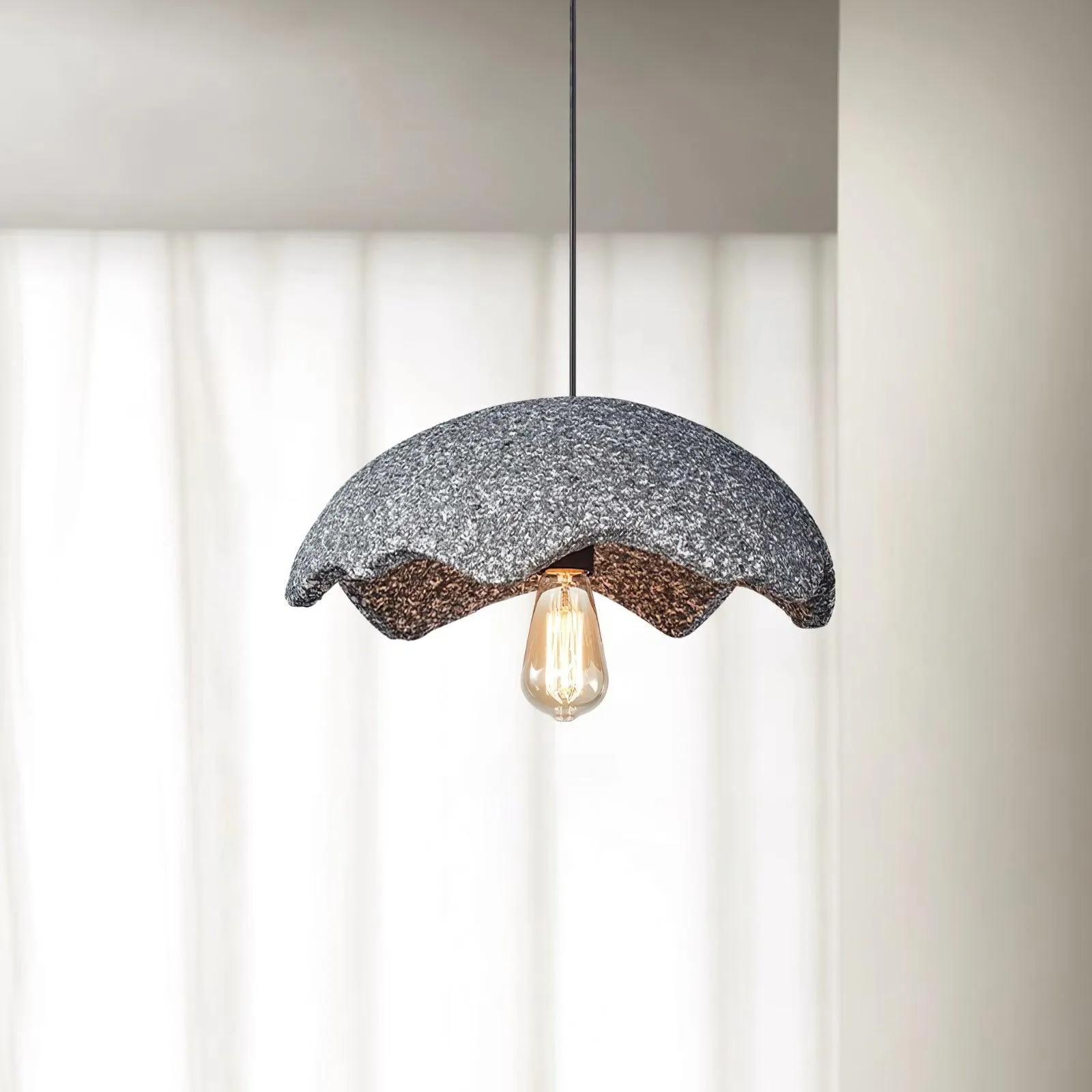 Wabi Sabi Zuko Pendant Lamp 15.7″- 6.3″