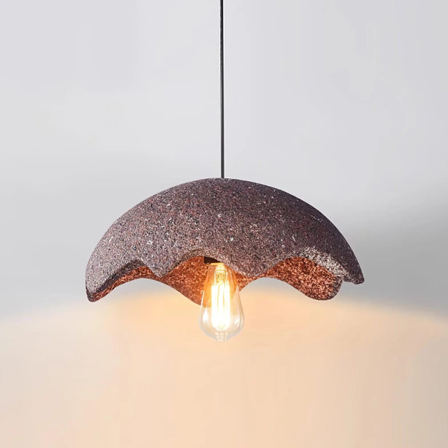 Wabi Sabi Zuko Pendant Lamp 15.7″- 6.3″
