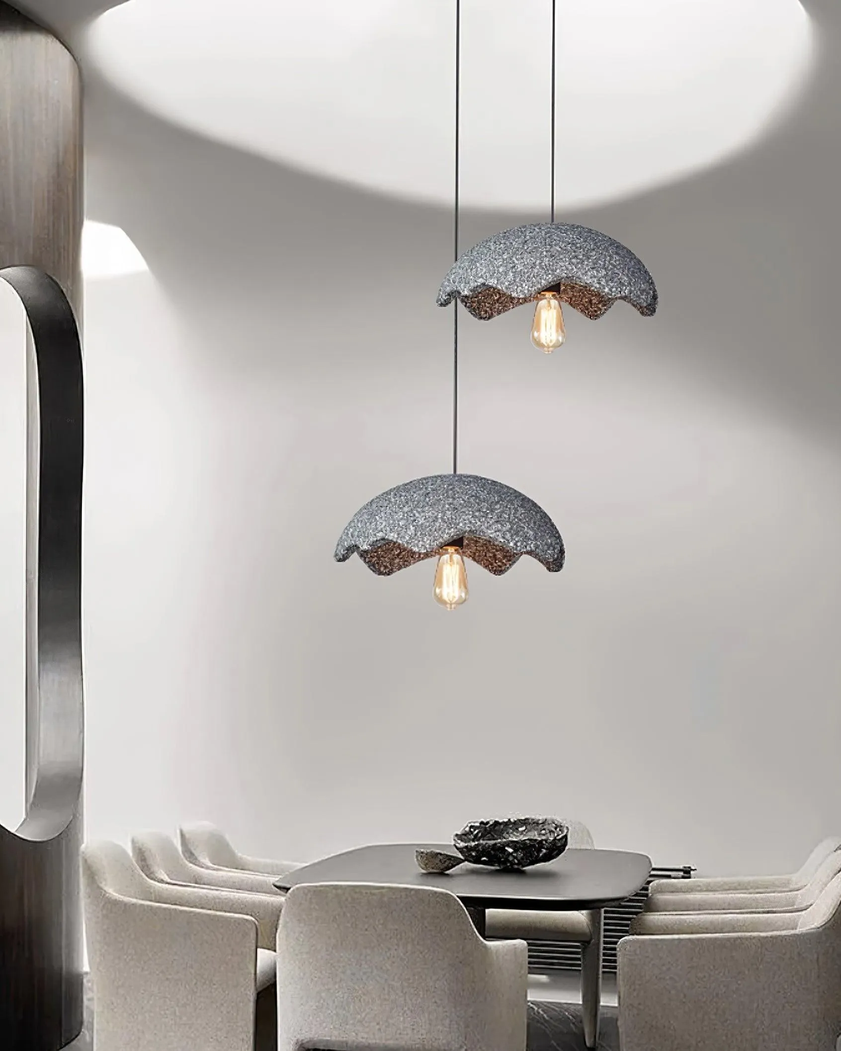Wabi Sabi Zuko Pendant Lamp 15.7″- 6.3″