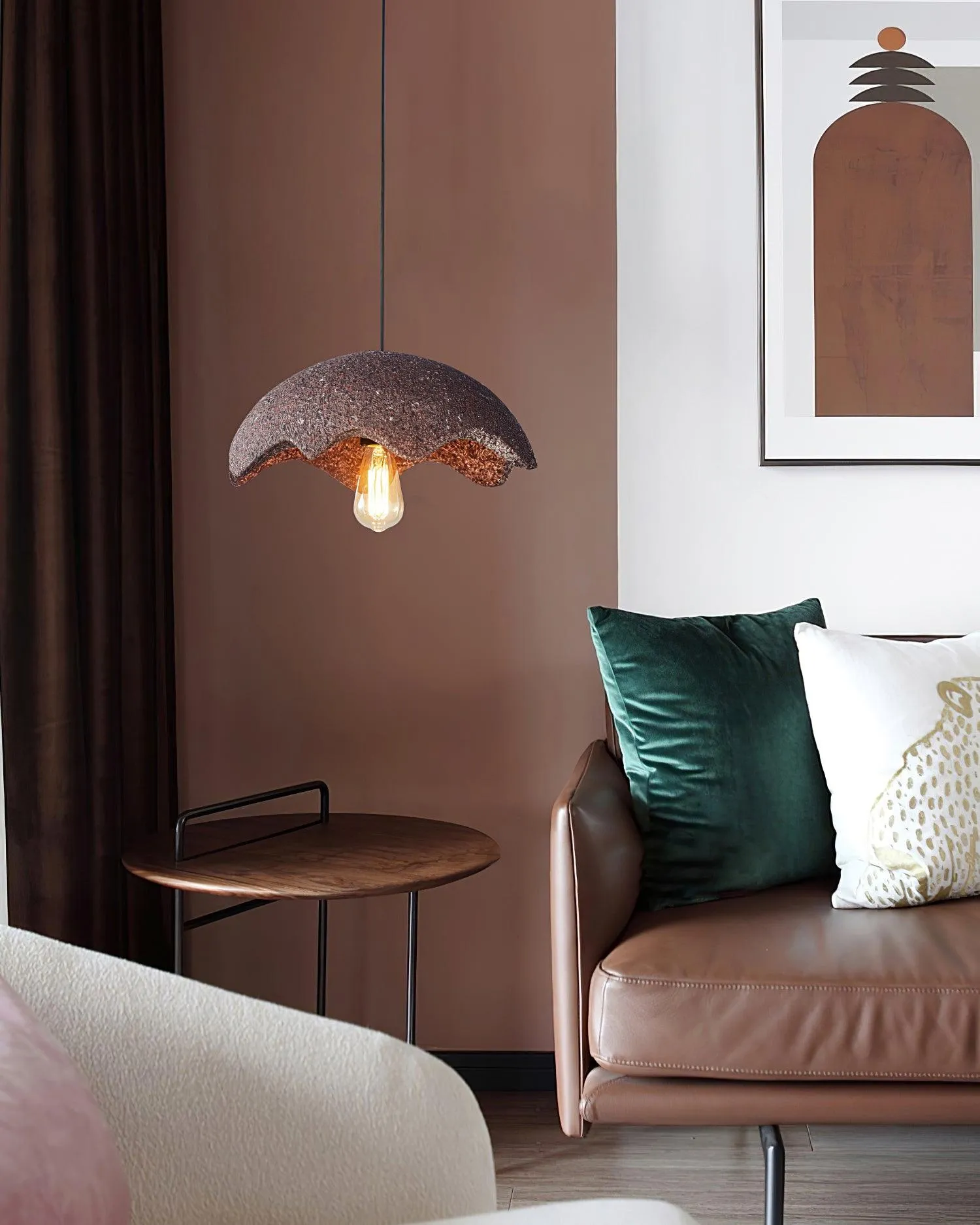 Wabi Sabi Zuko Pendant Lamp 15.7″- 6.3″
