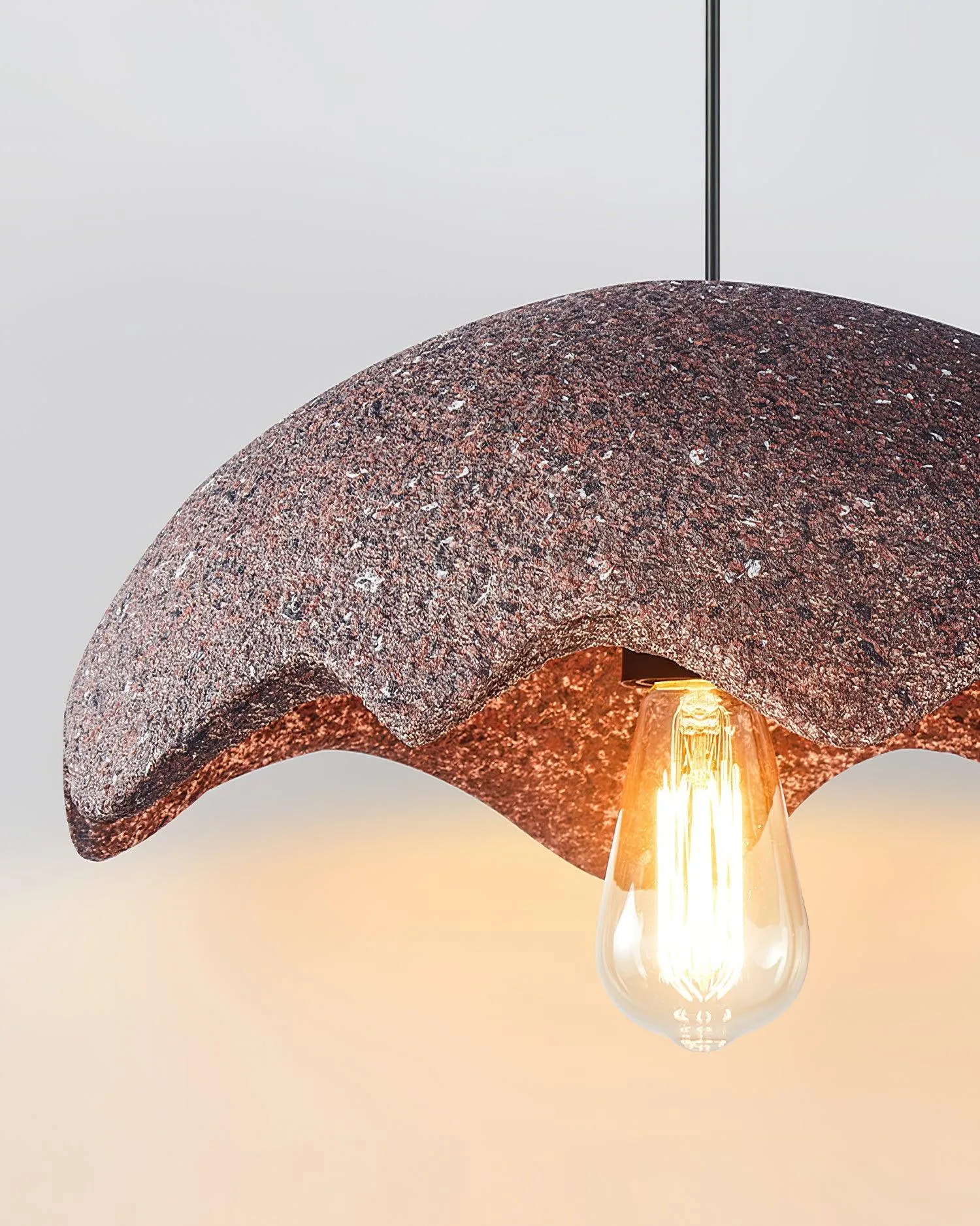 Wabi Sabi Zuko Pendant Lamp 15.7″- 6.3″