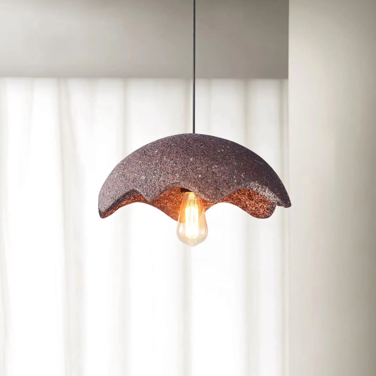 Wabi Sabi Zuko Pendant Lamp 15.7″- 6.3″