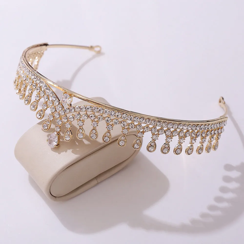 Zircon Crown Headband Hot Selling Wedding Hair Accessories Wedding Dress Accessories