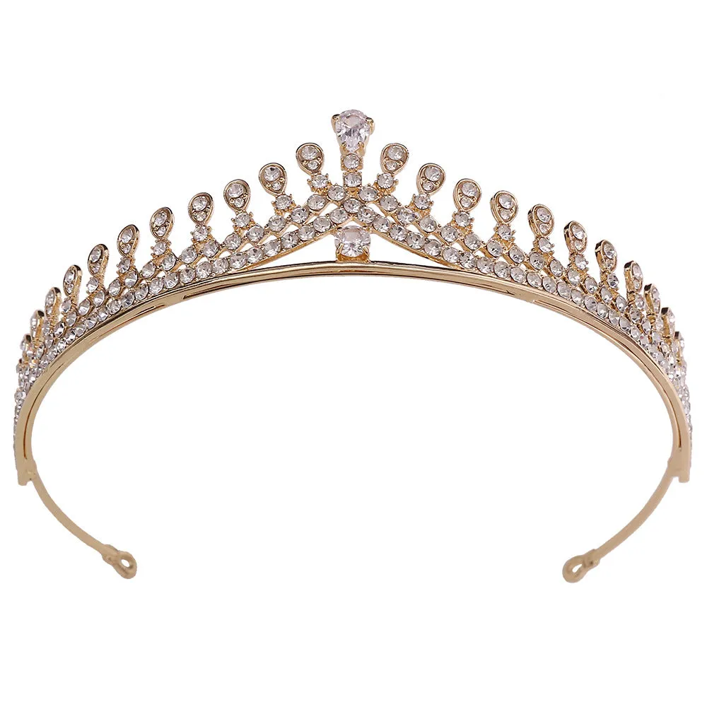 Zircon Crown Headband Hot Selling Wedding Hair Accessories Wedding Dress Accessories