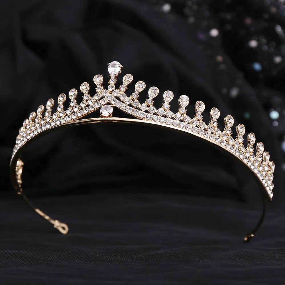 Zircon Crown Headband Hot Selling Wedding Hair Accessories Wedding Dress Accessories