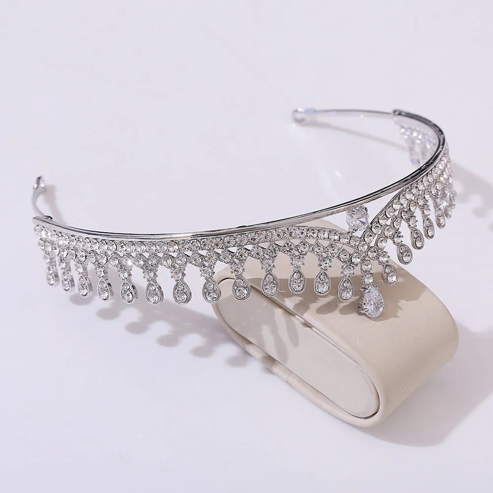 Zircon Crown Headband Hot Selling Wedding Hair Accessories Wedding Dress Accessories