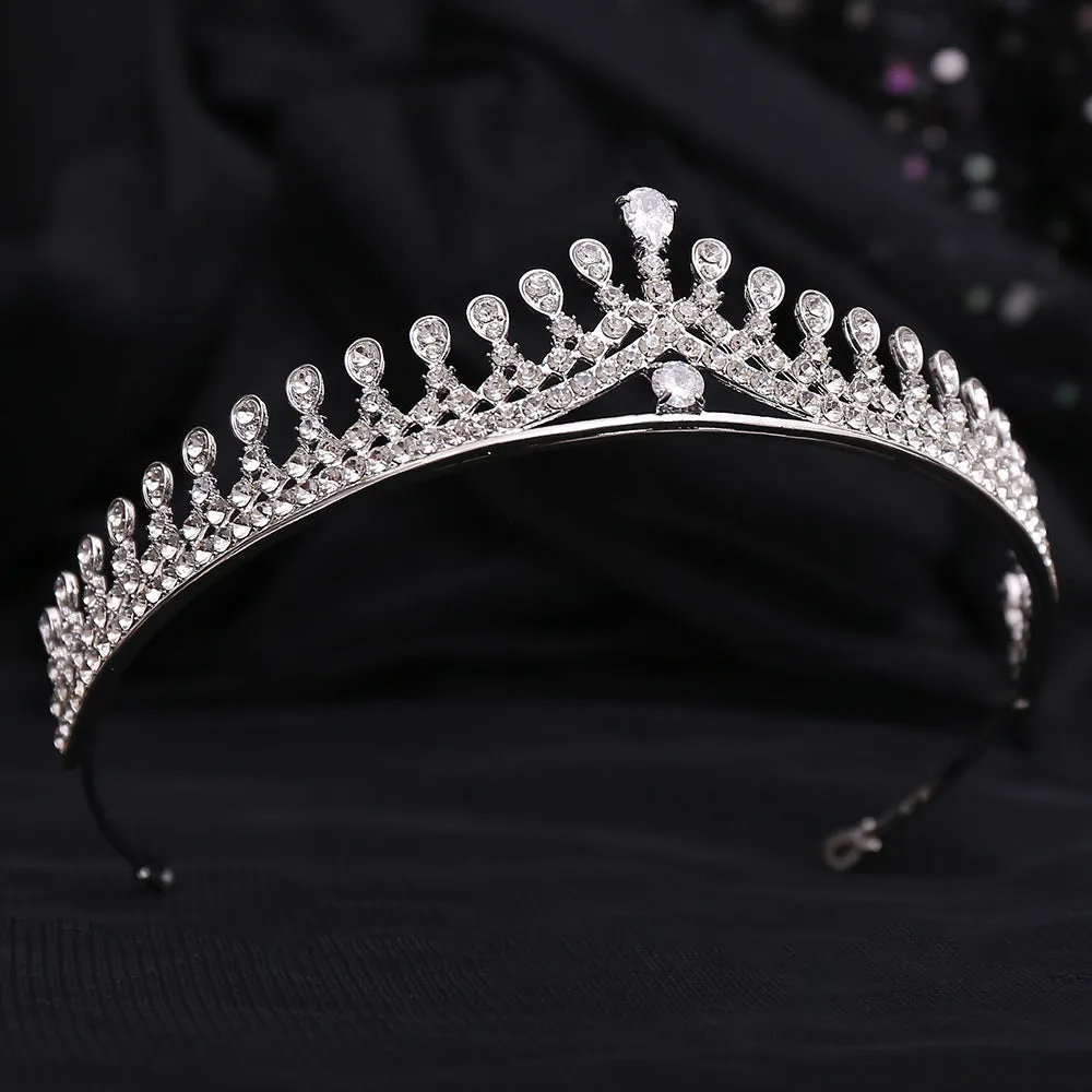 Zircon Crown Headband Hot Selling Wedding Hair Accessories Wedding Dress Accessories